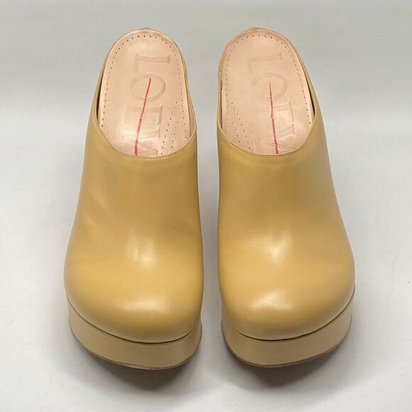 Loewe Terra 100 leather platform clogs size 37 - Picture 6 of 16